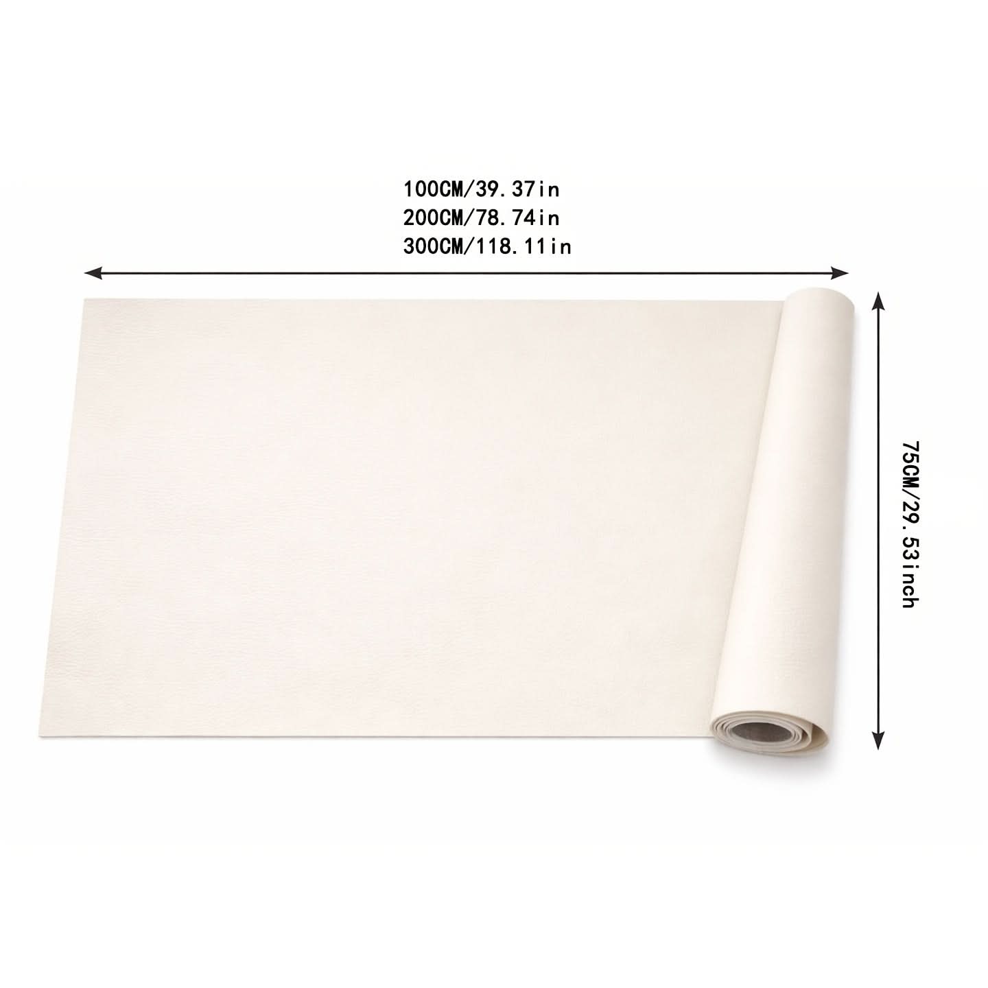 Vinyl Repair Patch | Peel And Stick | 6 Colors, 3 Sizes | Onyx