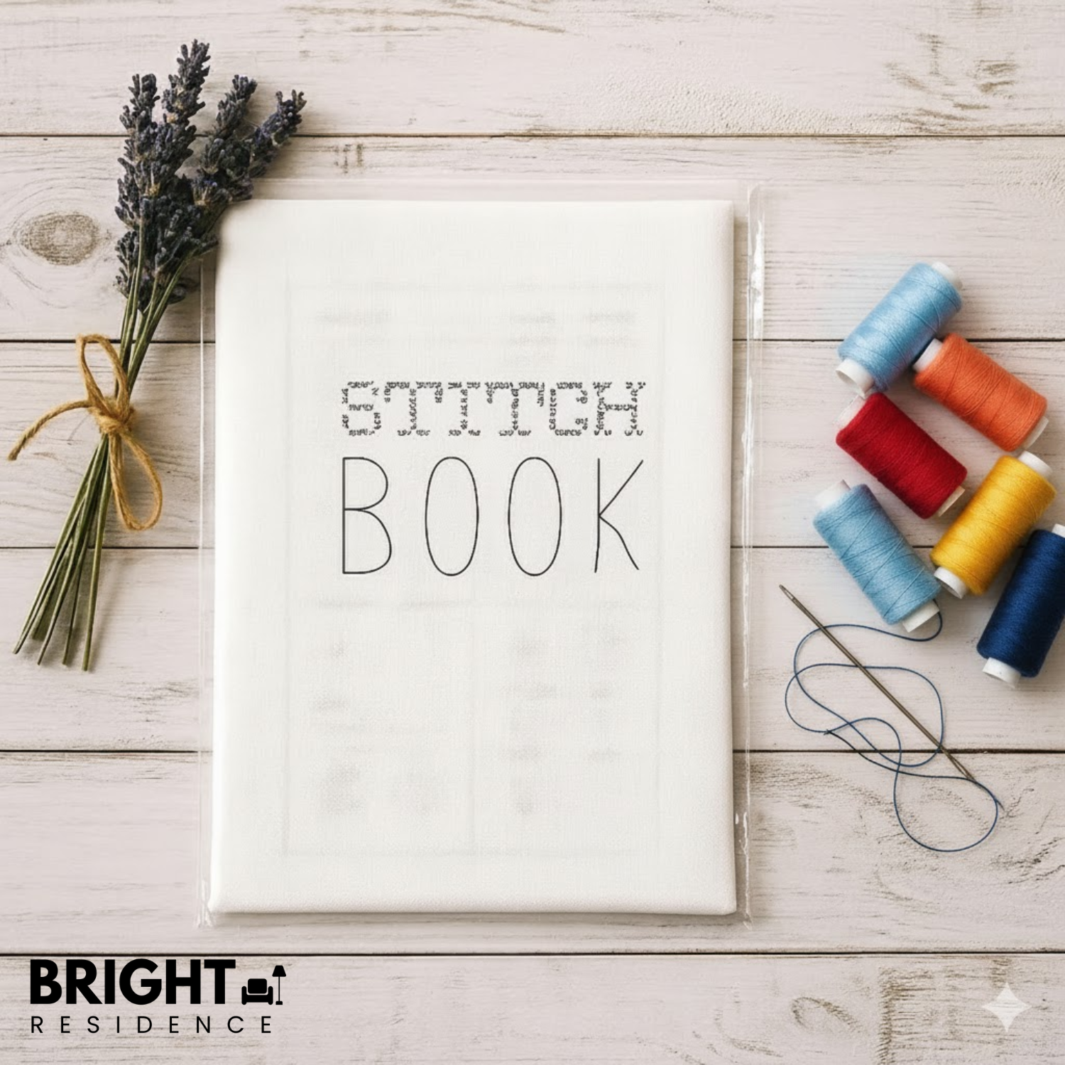 Embroidery Practice Book | 86 Stitches | Reusable Linen Pages | Fable
