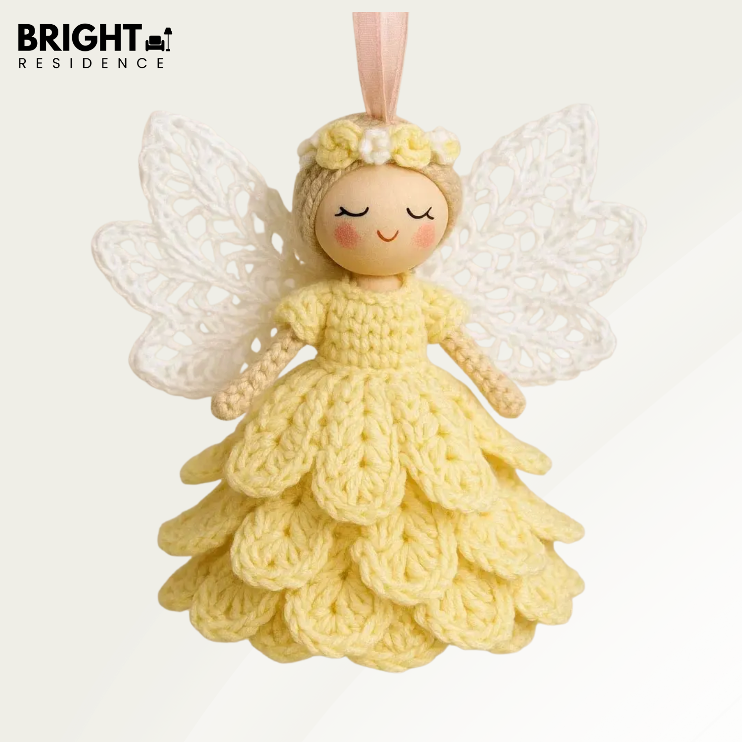 Crochet Kit | Makes a Keepsake Angel | Beginner Instructions | Dusk