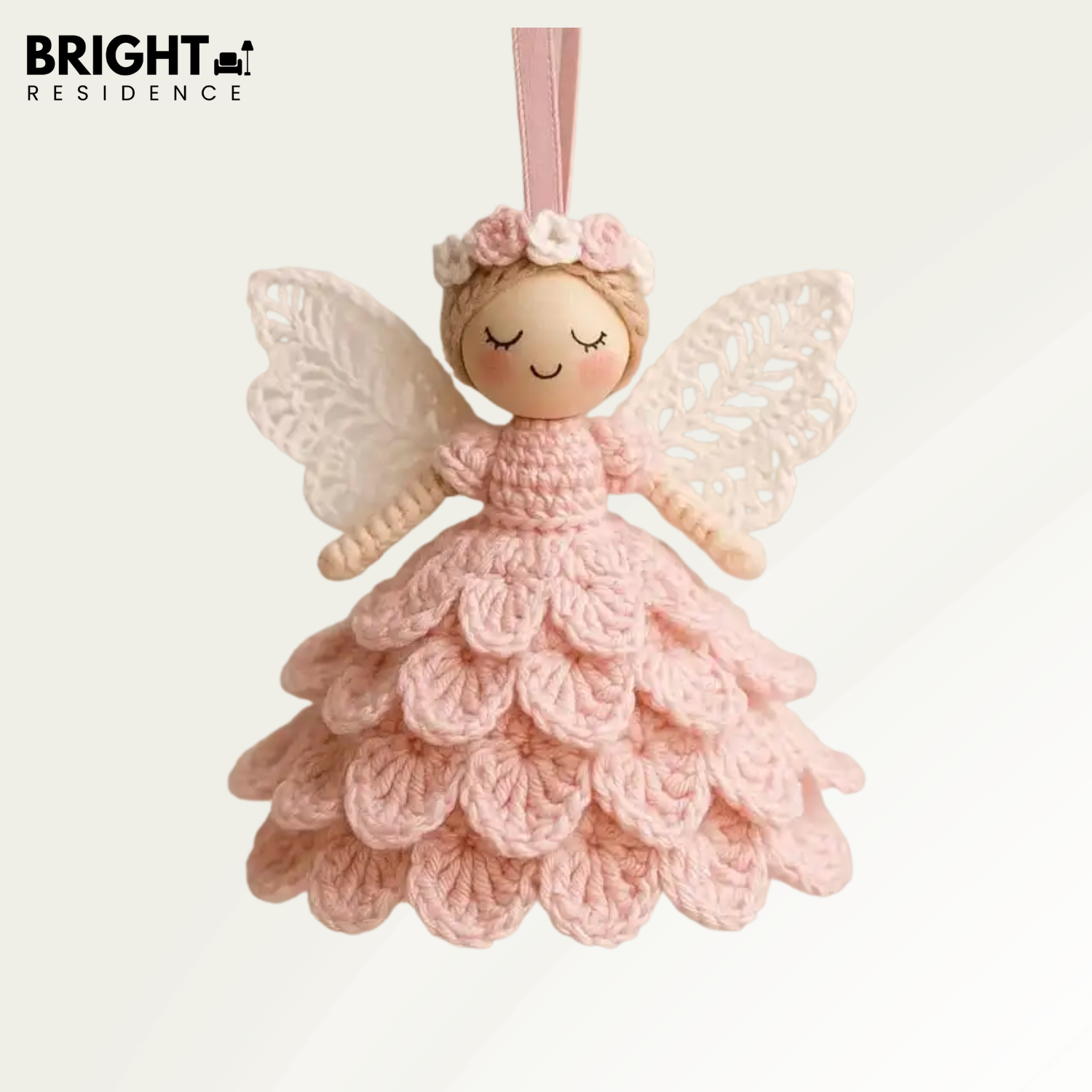 Crochet Kit | Makes a Keepsake Angel | Beginner Instructions | Dusk