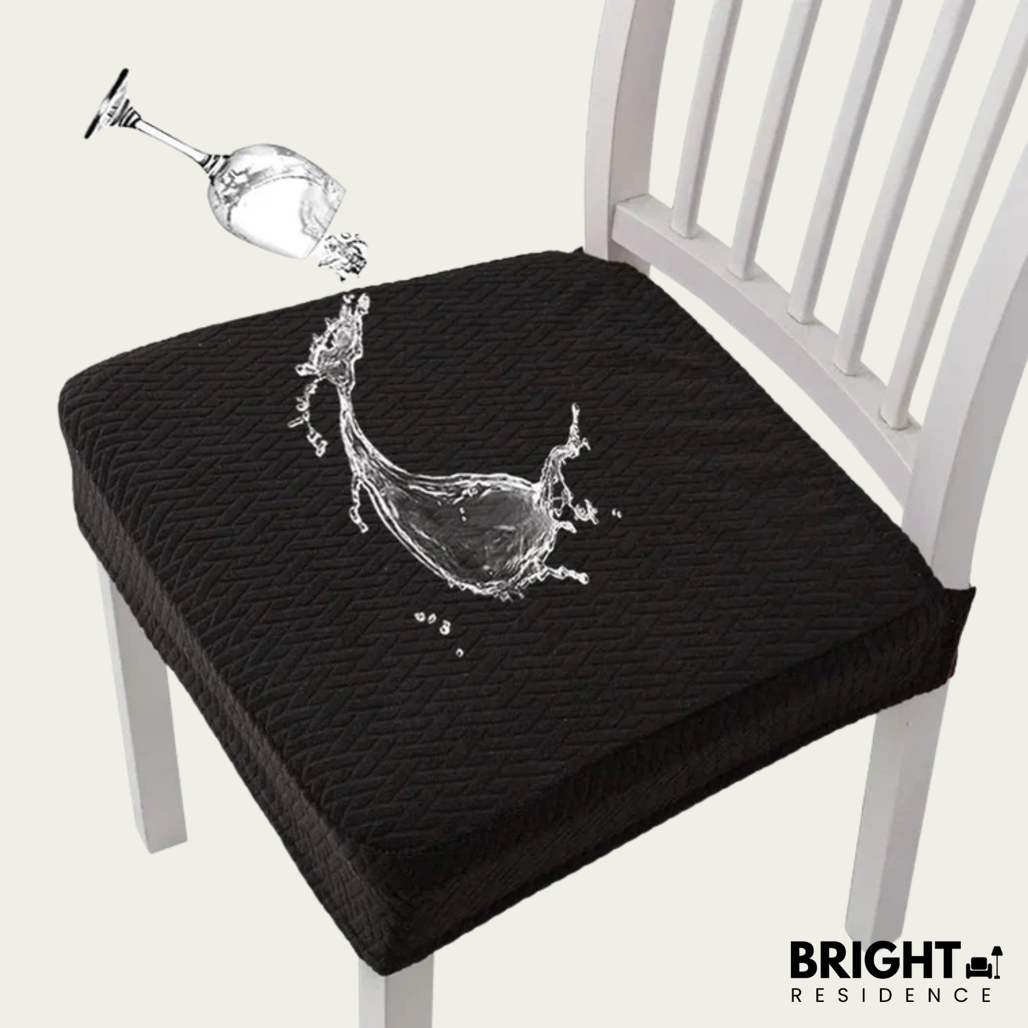 Chair Cover | Waterproof Stretch Fit | Machine Washable | Elm