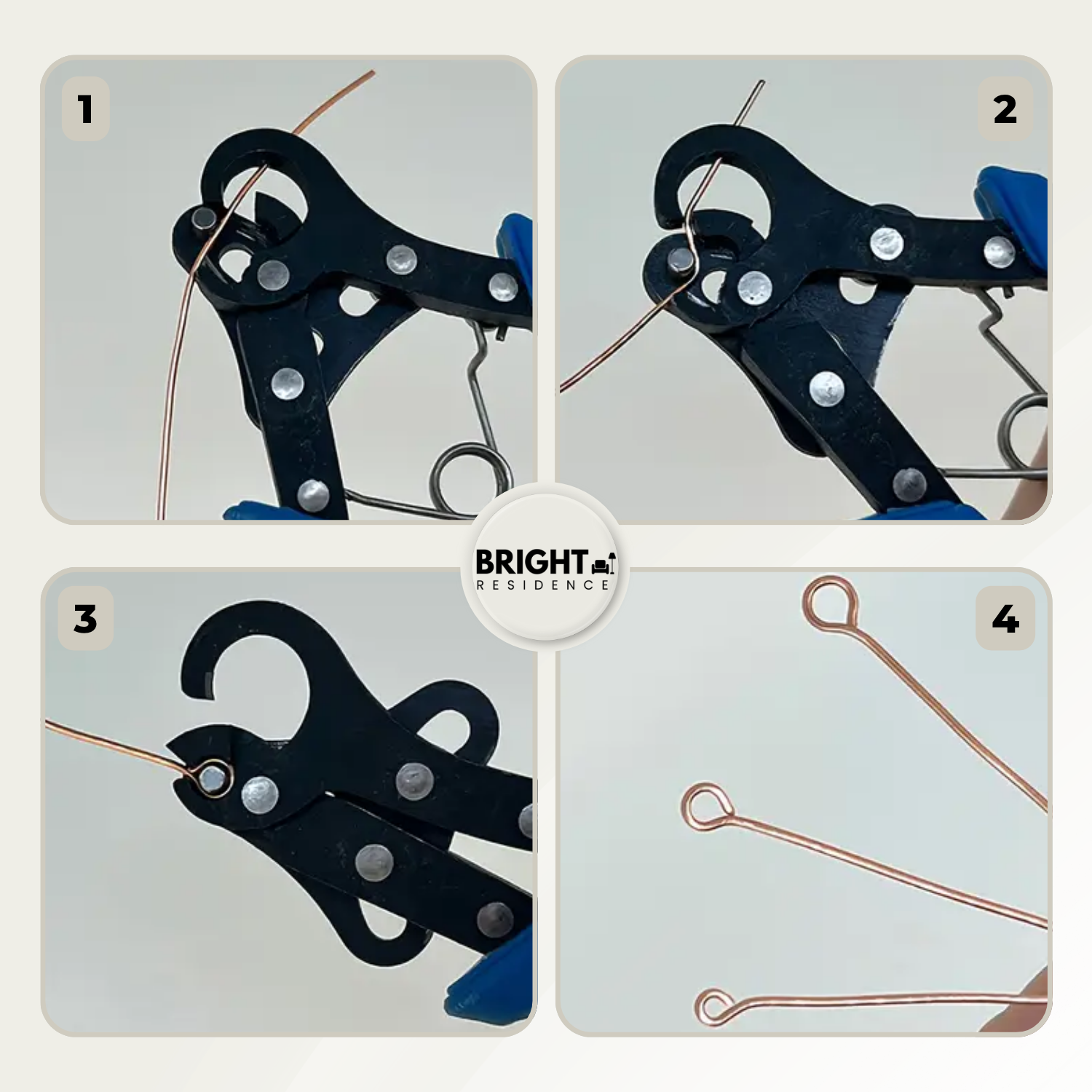 Looping Pliers | Even Wire Loops Every Time | Stainless Steel Jaws | Forge