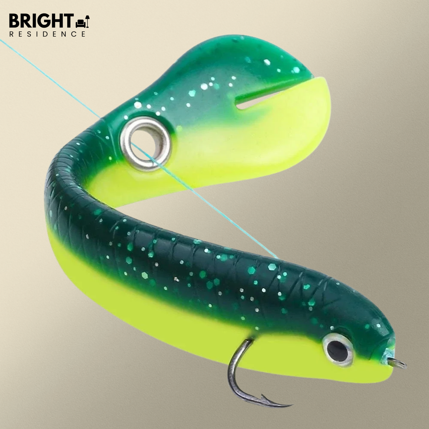 Fishing Lures | Lifelike Paddle Tail | Fresh & Saltwater | Coral