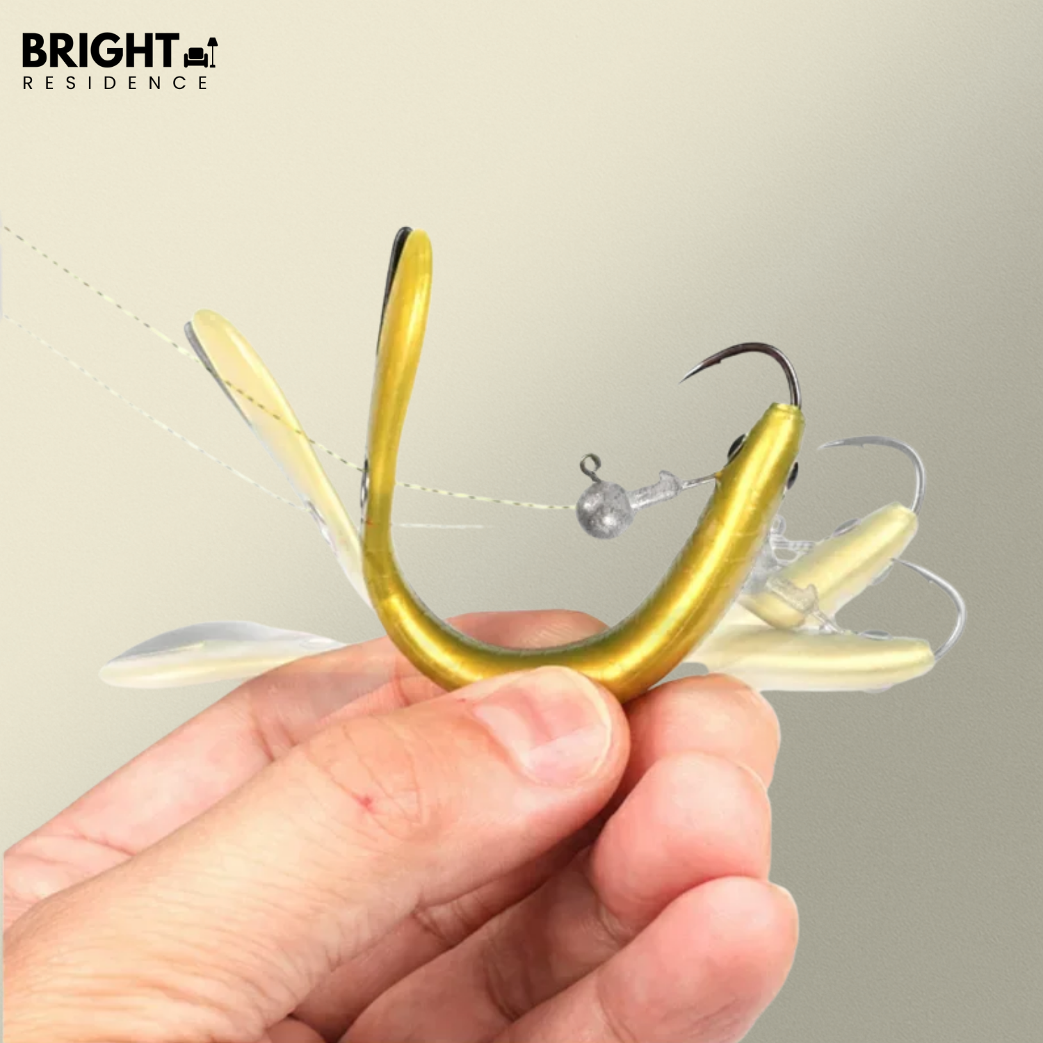 Fishing Lures | Lifelike Paddle Tail | Fresh & Saltwater | Coral
