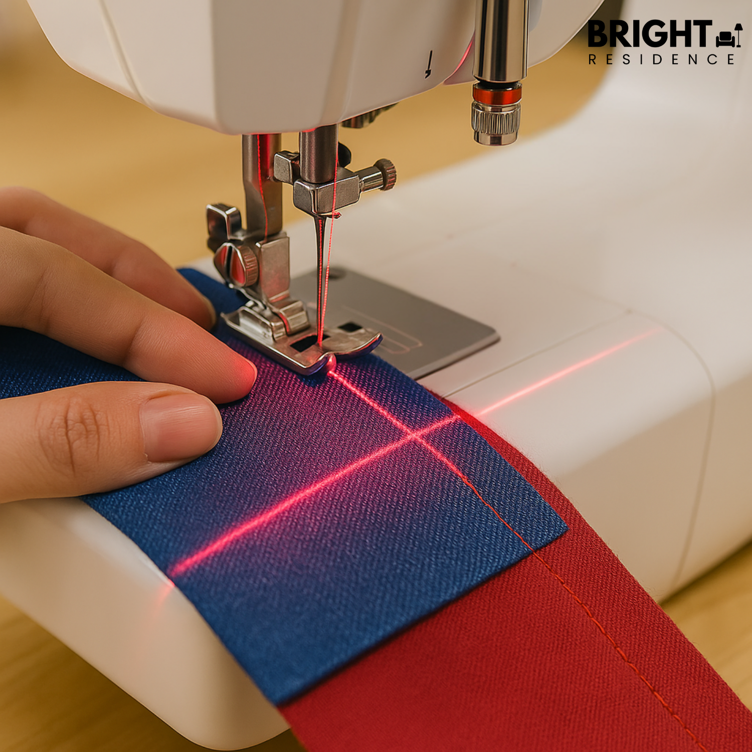 Sewing Machine Laser Guide | 360 Degree Flexible Neck | Magnetic Base | Dawn