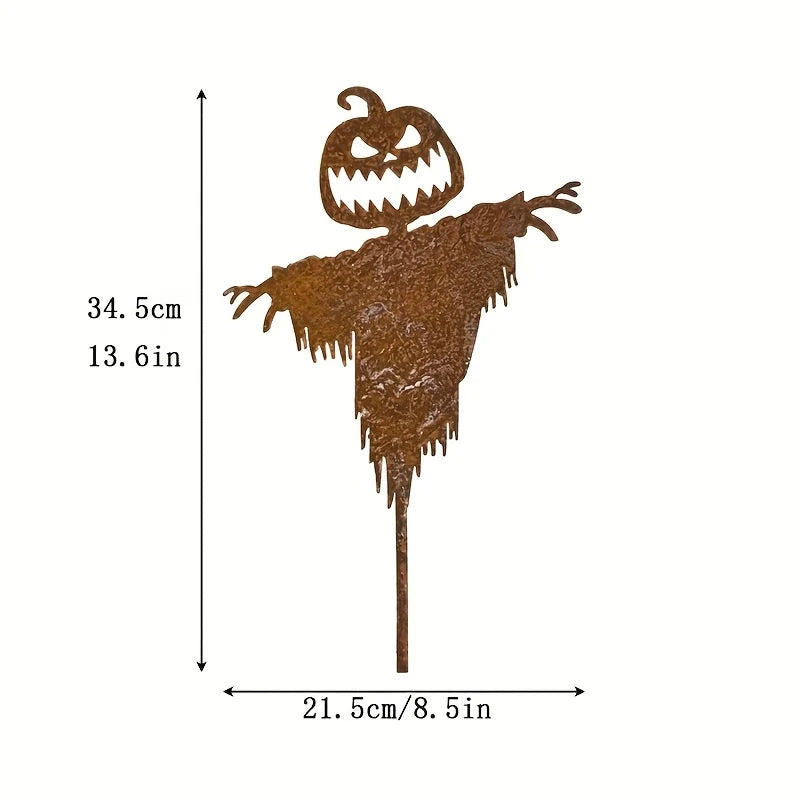 Halloween Yard Decoration | Hand-Forged Iron | Weather Resistant | Warden