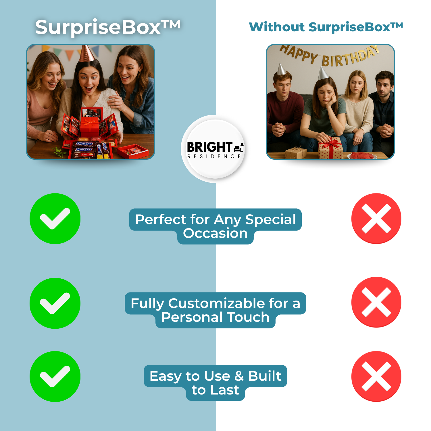 Explosion Gift Box | Multi Layer Photo Surprise | Fill It Yourself | Bloom