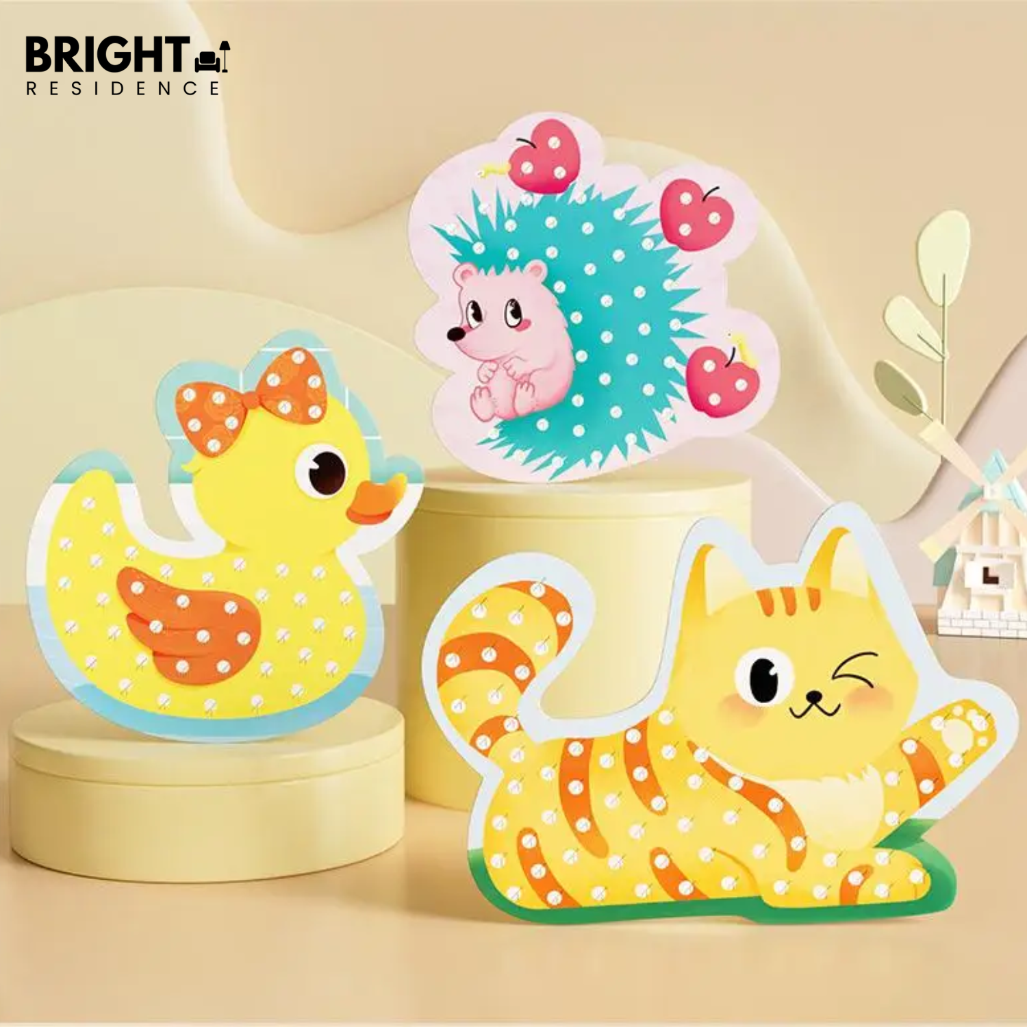 Kids Craft Kit | No Glue or Paint Needed | Ages 3 and Up | Bramwell