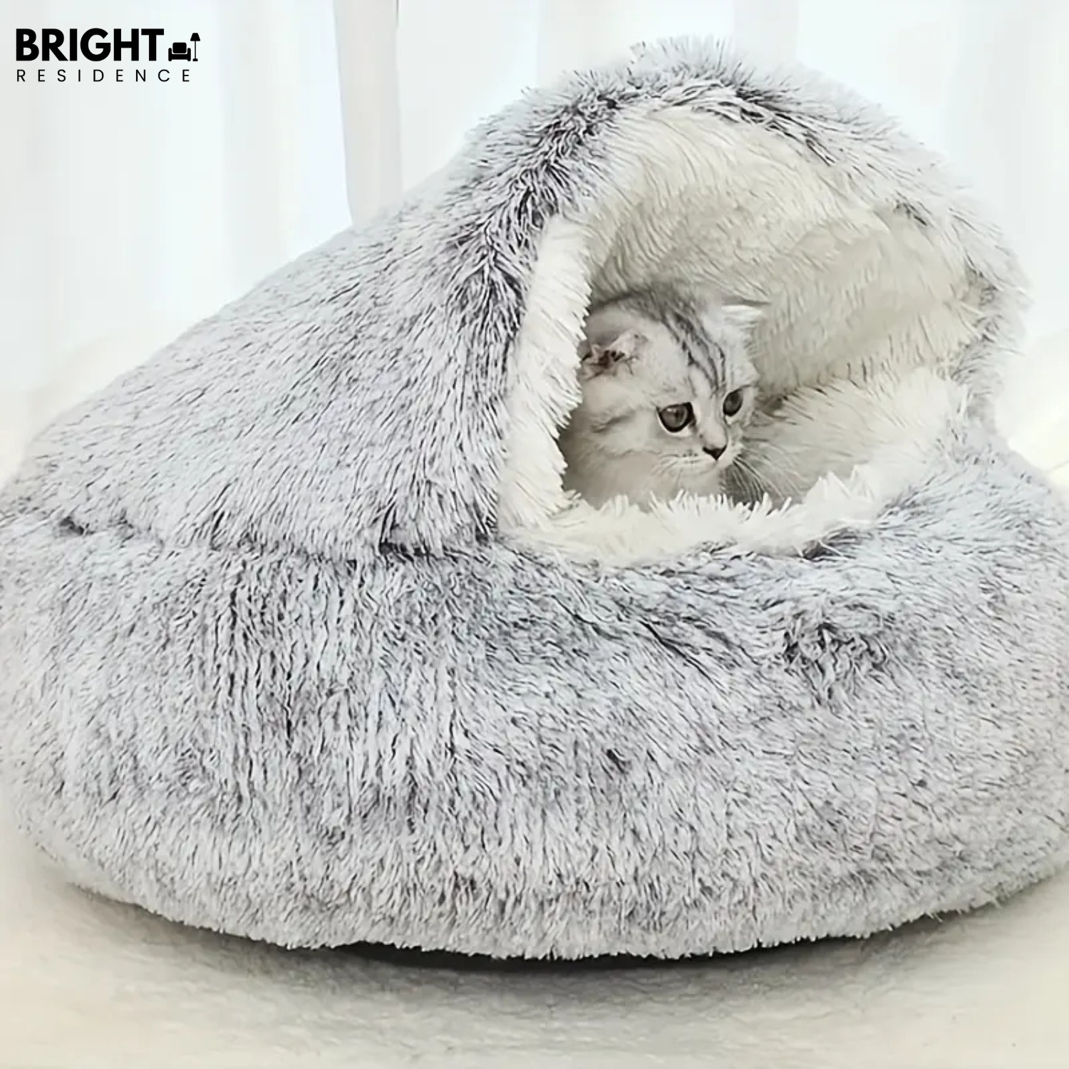 Pet Bed | Removable Machine Washable Cover | Two Sizes | Amber