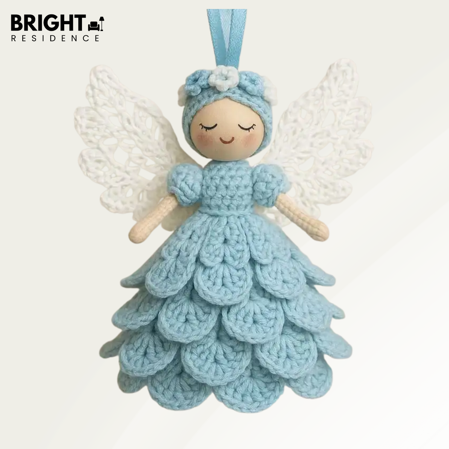 Crochet Kit | Makes a Keepsake Angel | Beginner Instructions | Dusk