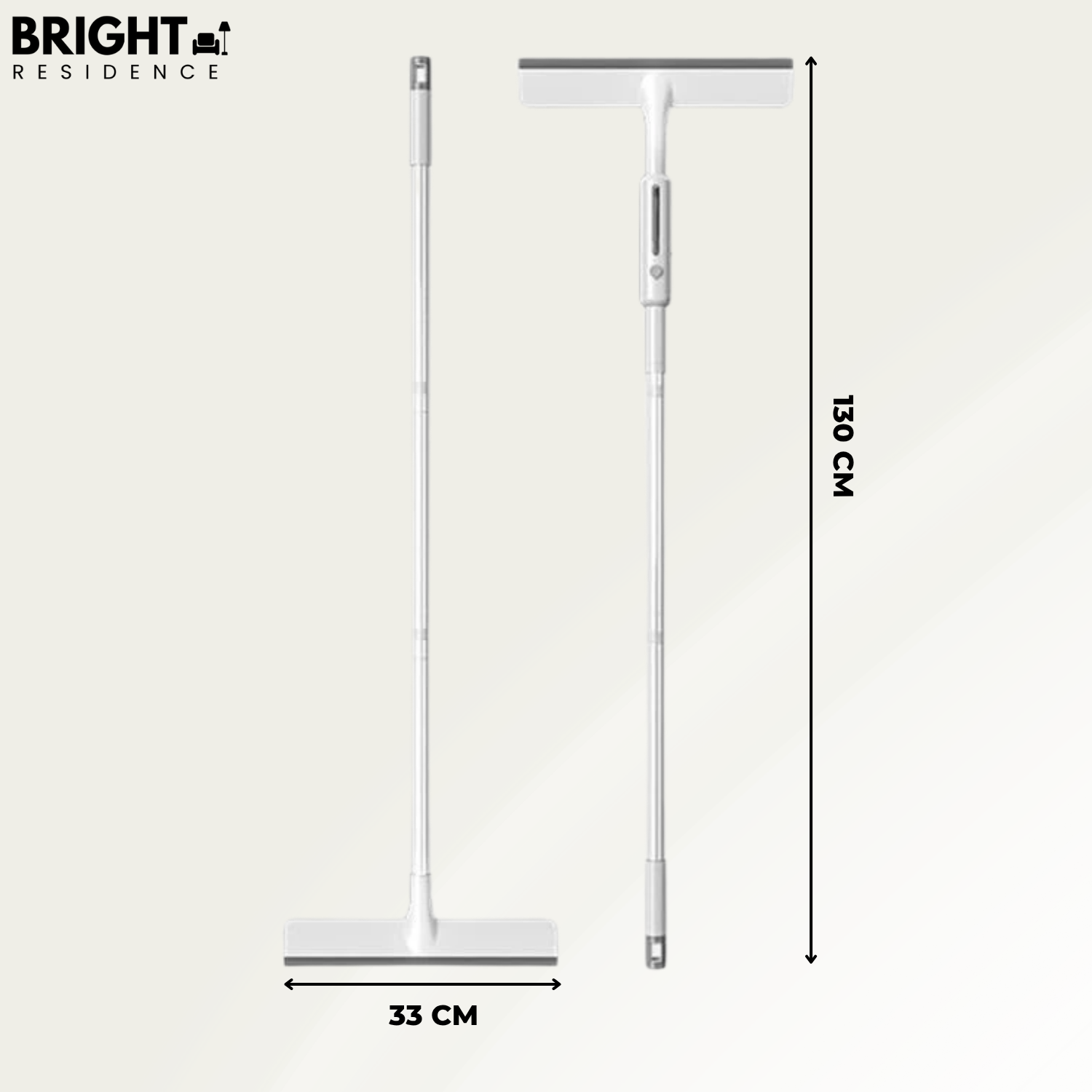 Window Cleaner | Spray and Wipe in One Tool | Long Reach Pole | Brook