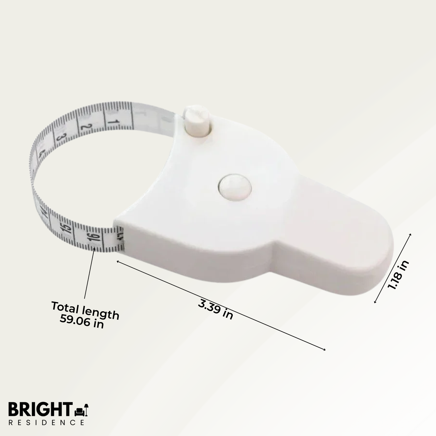 Body Measuring Tape | One Hand Locking Pin | Button Retraction | Blaze