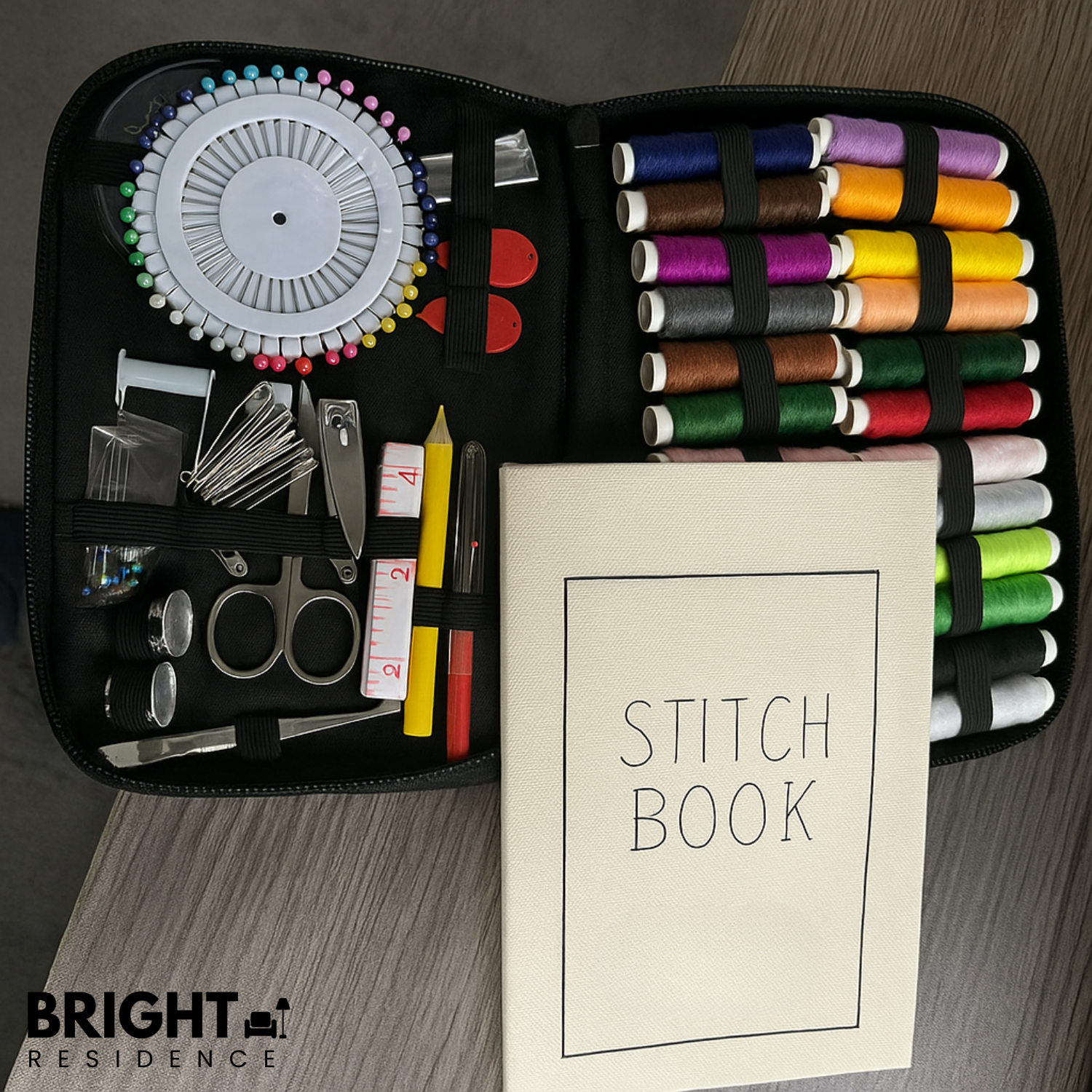 Embroidery Practice Book | 86 Stitches | Reusable Linen Pages | Fable
