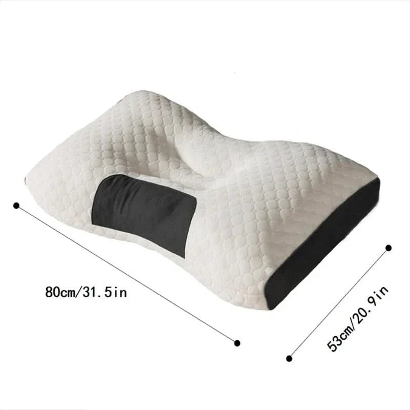 Neck Pillow | Adjustable Foam Support | Machine-Washable Cover | Glen