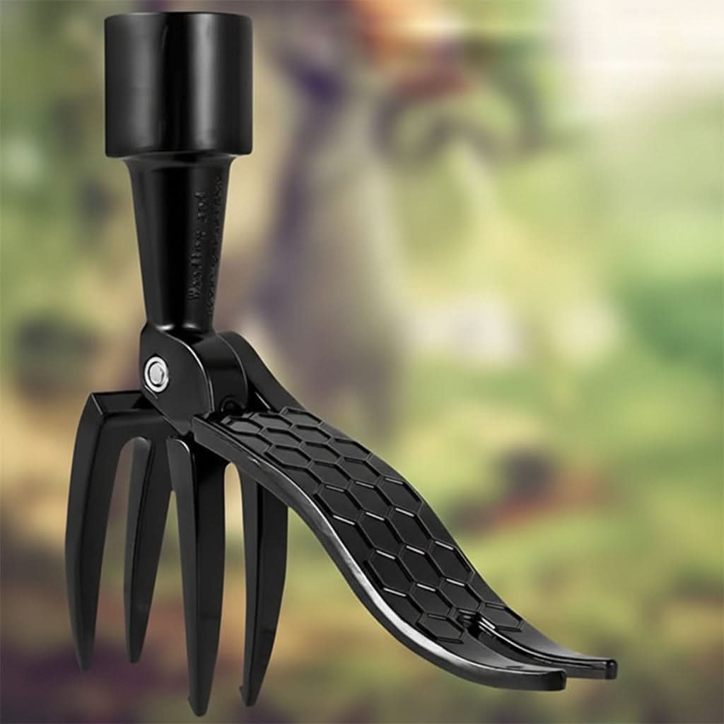 Weed Puller | Stand-Up, No Bending | Stainless Steel Root Grip | Orchard
