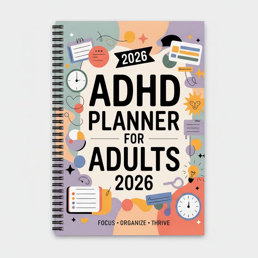 Daily Planner | 2026 Dated | Goal Tracking and Prompts | Halcyon