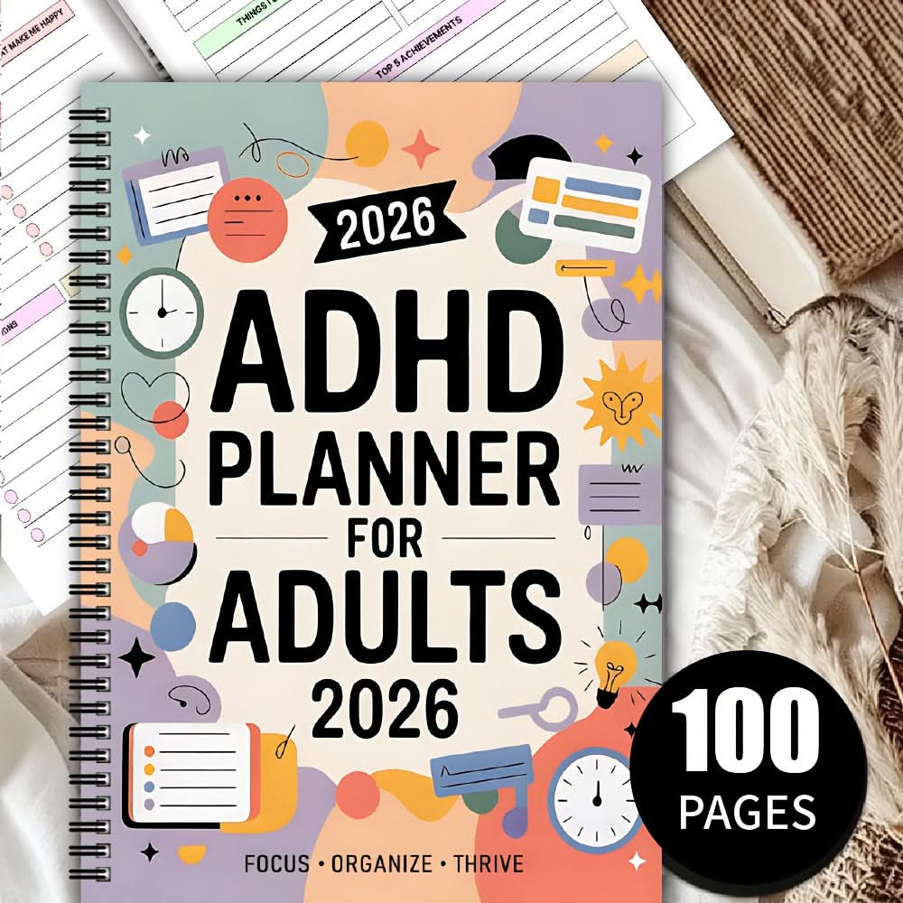 Daily Planner | 2026 Dated | Goal Tracking and Prompts | Halcyon