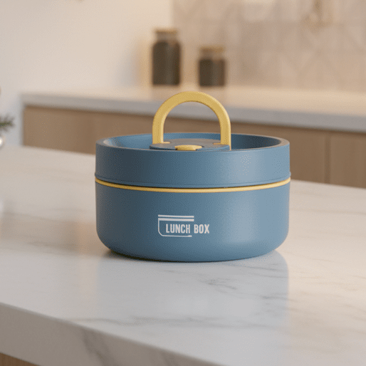 Lunch Box | Double-Walled Insulation | Leak-Proof 304 Steel | Nomad
