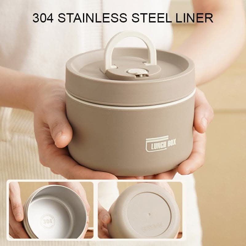 Lunch Box | Double-Walled Insulation | Leak-Proof 304 Steel | Nomad