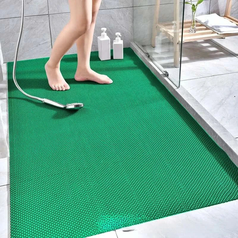 Floor Mat | Waterproof PVC | Non-Slip Backing, Easy Clean | Pumice
