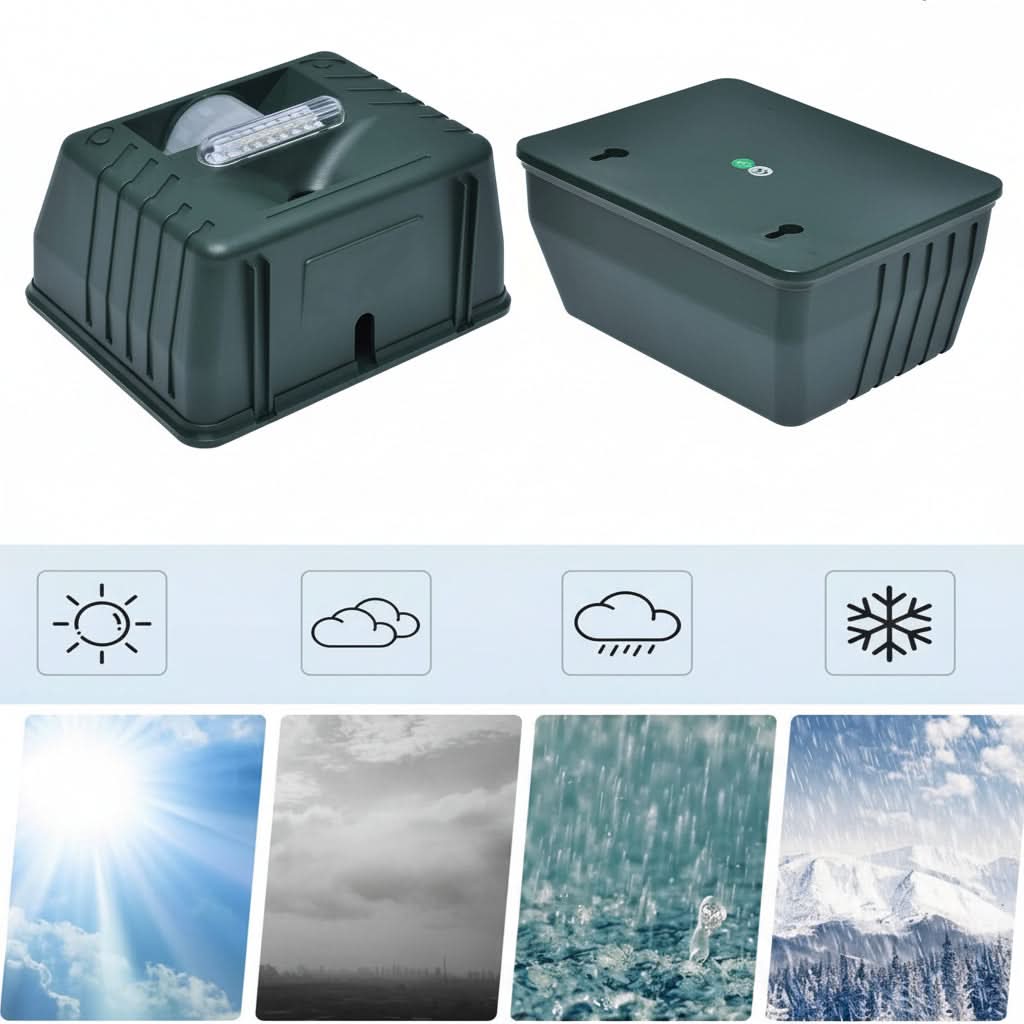 Bird Repeller | Weather-Resistant ABS | Battery or Solar Power | Roost