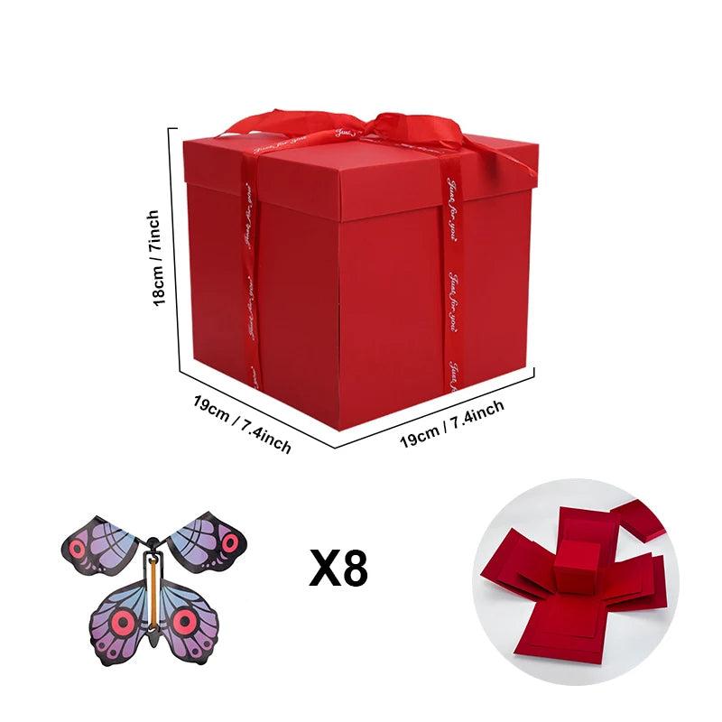 Explosion Gift Box | Multi Layer Photo Surprise | Fill It Yourself | Bloom