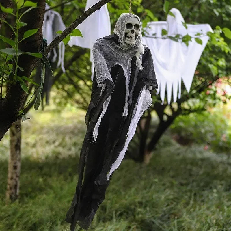 Hanging Halloween Decoration | 3 Ghost Styles | Weather Resistant Cloth | Tidal