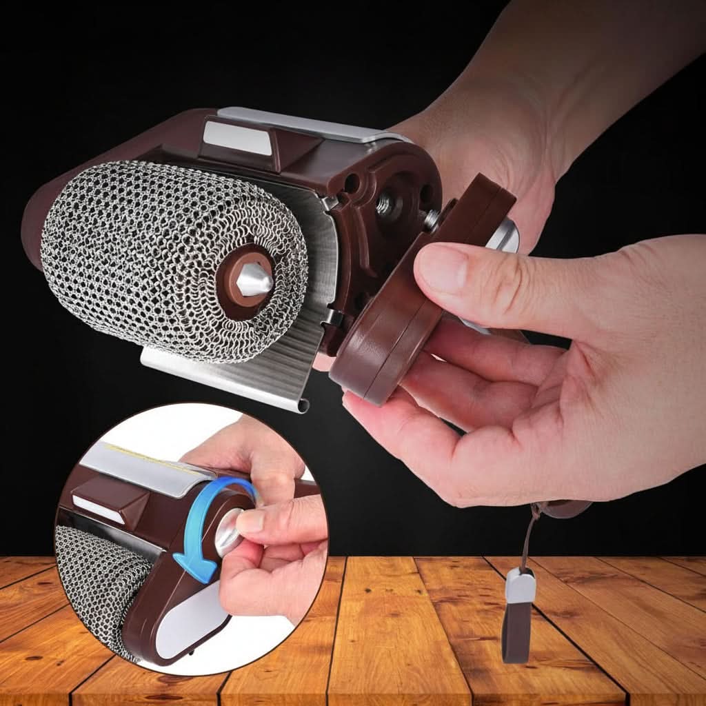 Grill Cleaning Brush | Stainless Steel Roller | USB Rechargeable | Granite