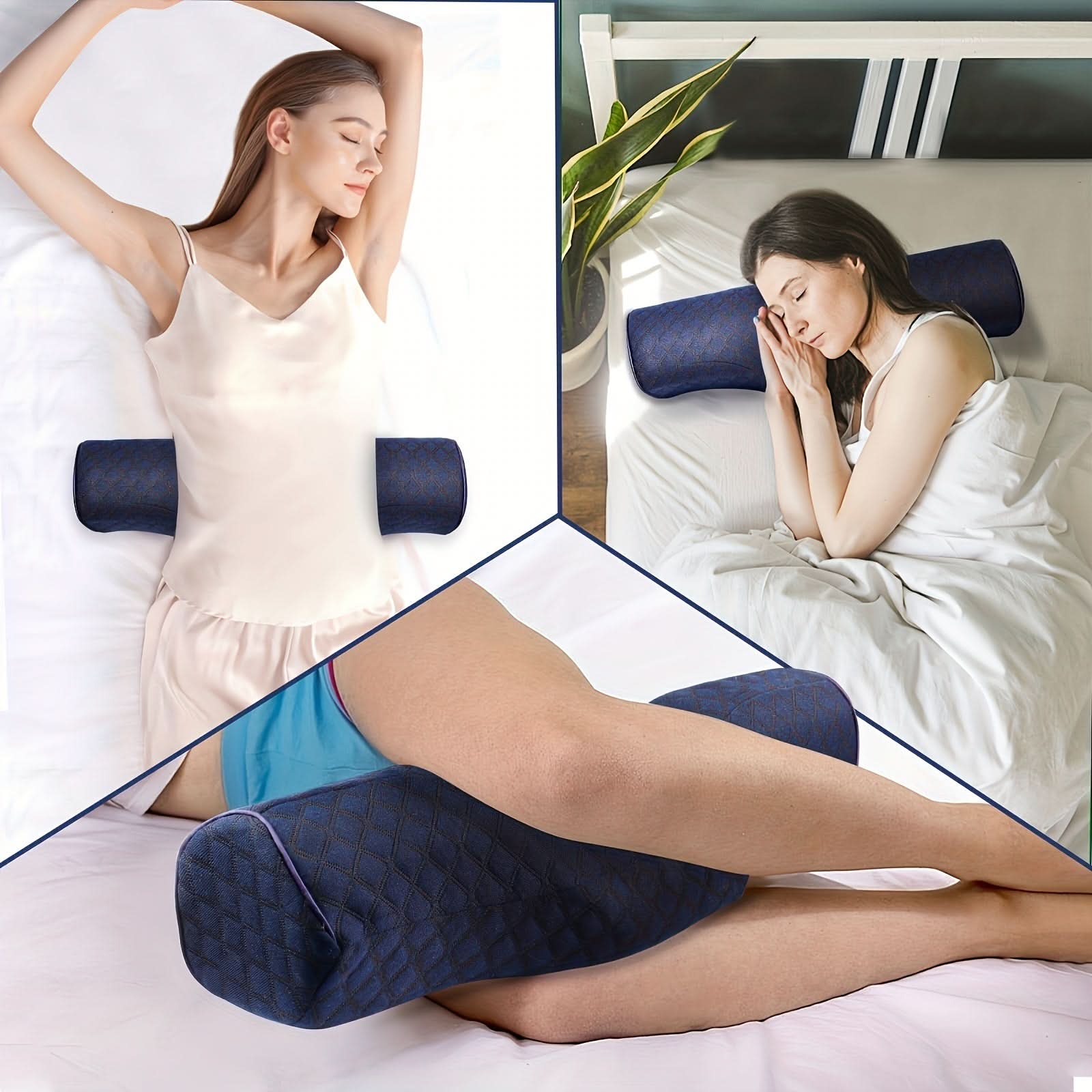 Cervical Neck Pillow | Medium-Firm Memory Foam | 2 Colors | Noble
