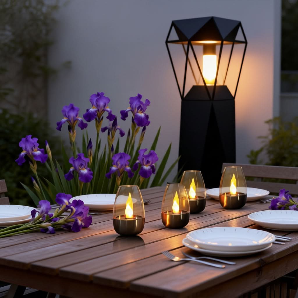 Solar Candle Light | Simulated Flame | IP44 Weatherproof | Hearth