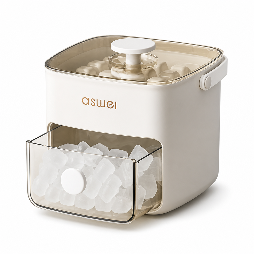 Fast Compact & Quiet Countertop Ice Maker