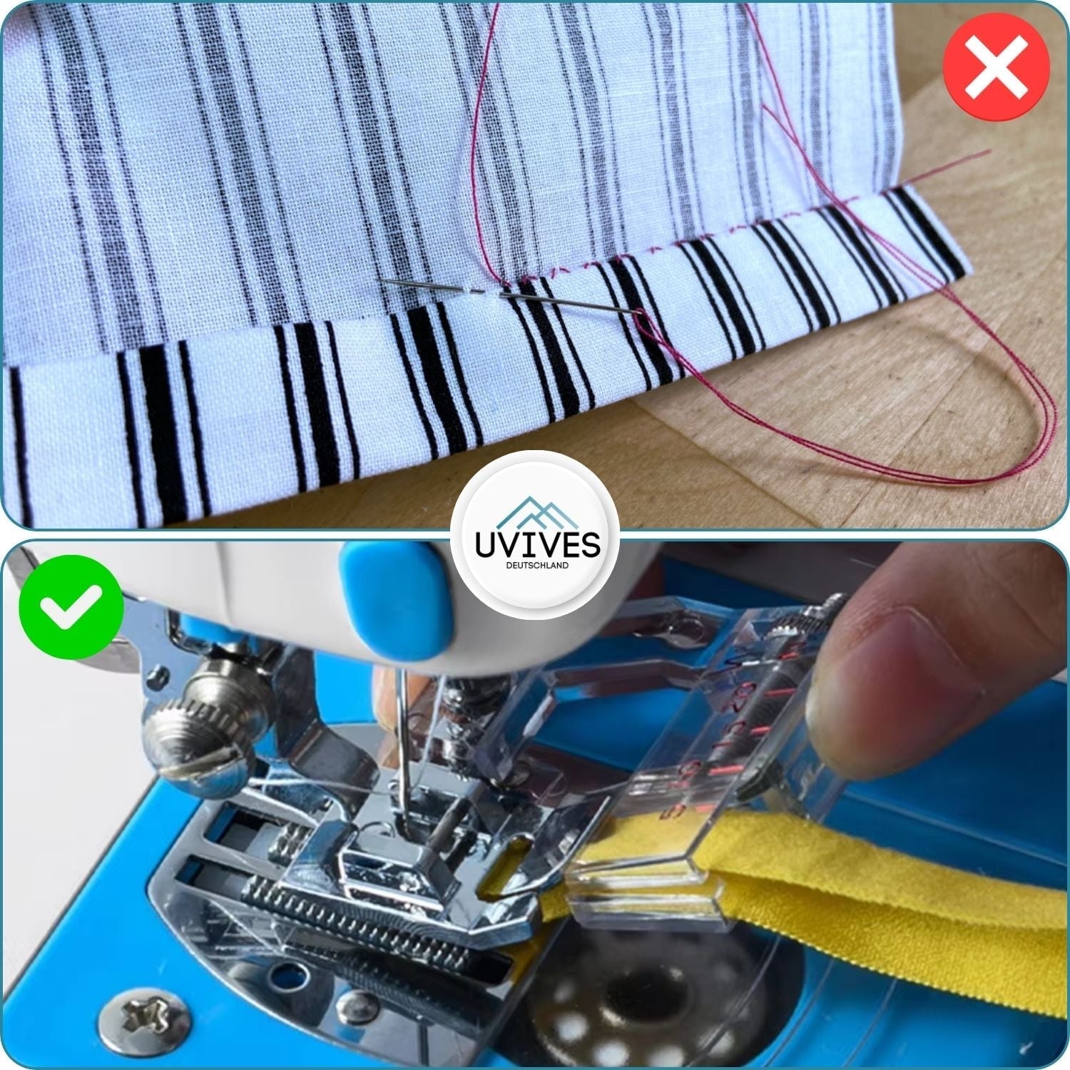 Bias Tape Binding Foot | Adjustable Width | Fits Most Machines | Hazel