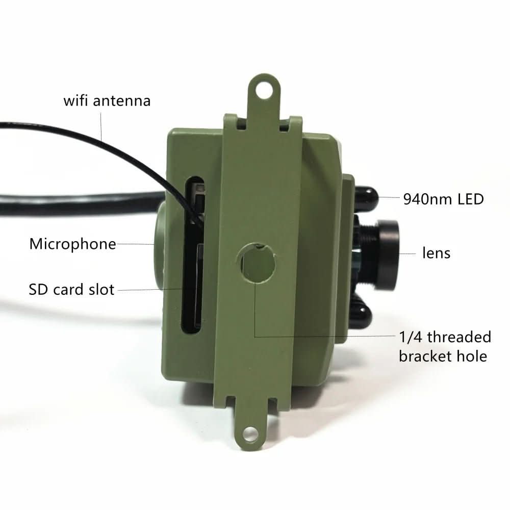 Wildlife Camera | 1080p HD WiFi Video | Infrared Night Vision | Heron