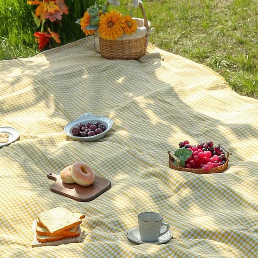 Picnic Mat | Quick-Dry Polyester | Folds Flat for Travel | Sandbar