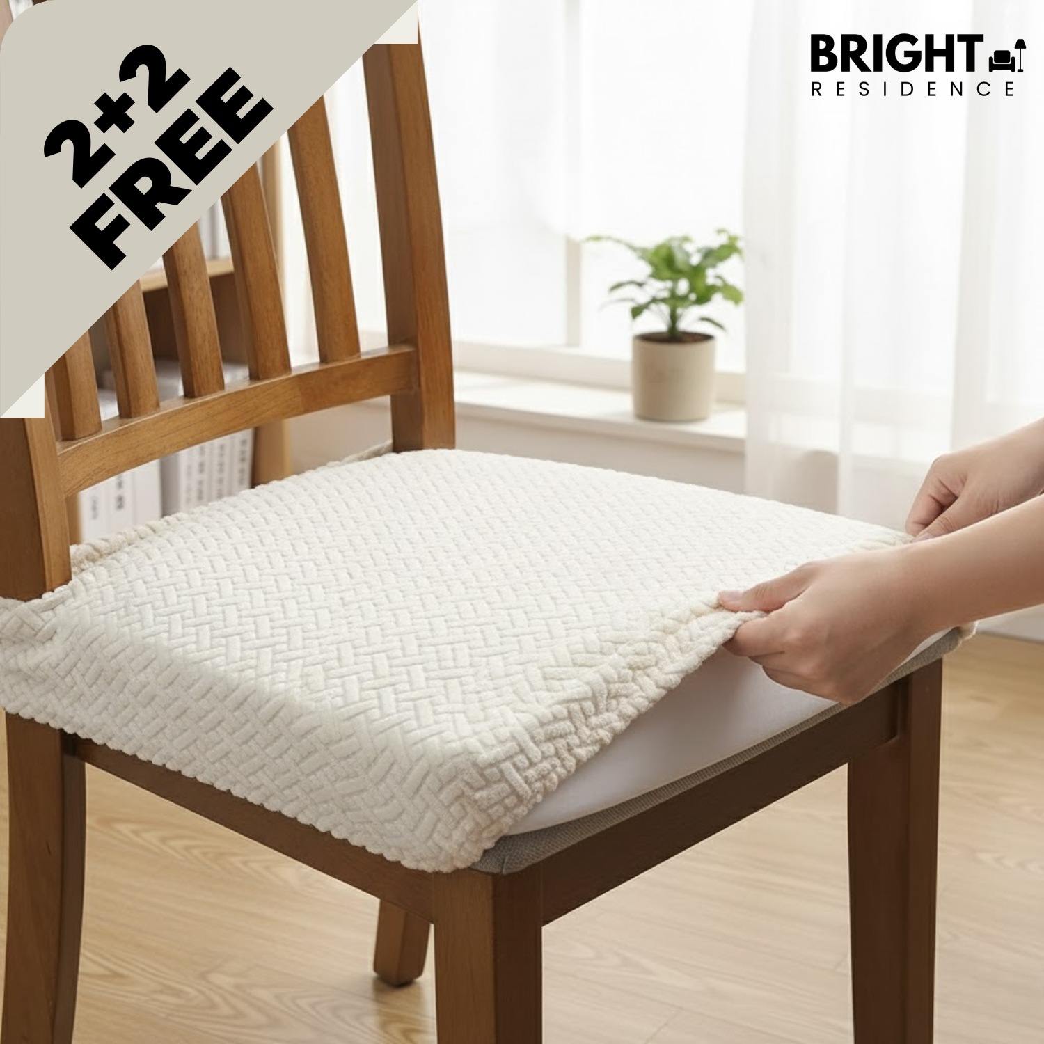 Chair Cover | Waterproof Stretch Fit | Machine Washable | Elm