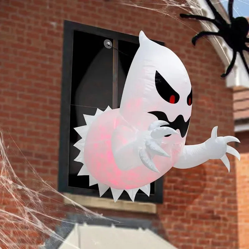 Inflatable Ghost | Built In USB Blower | Light String Included | Torrent