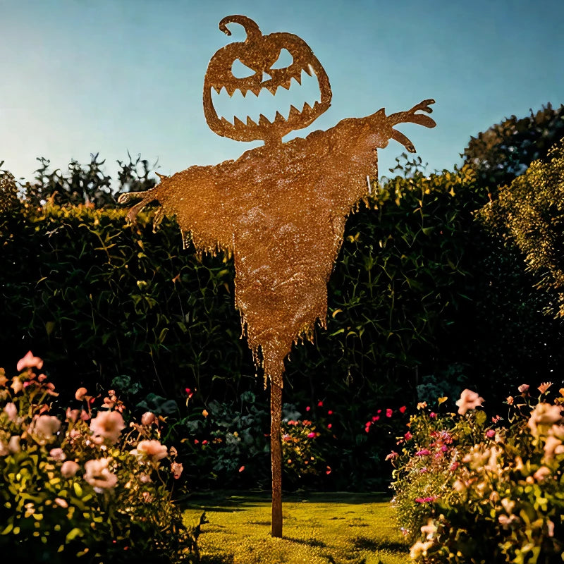 Halloween Yard Decoration | Hand-Forged Iron | Weather Resistant | Warden