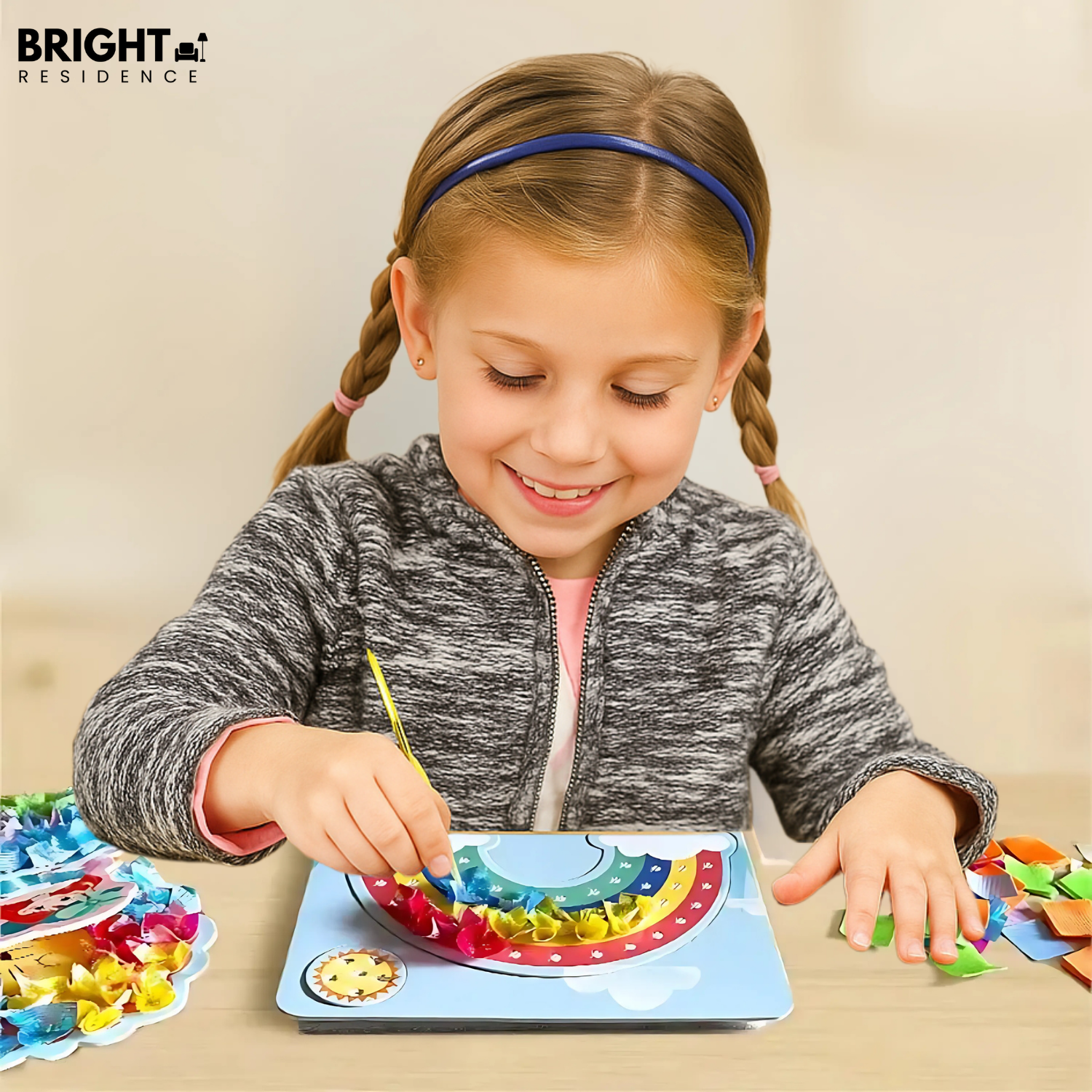 Kids Craft Kit | No Glue or Paint Needed | Ages 3 and Up | Bramwell