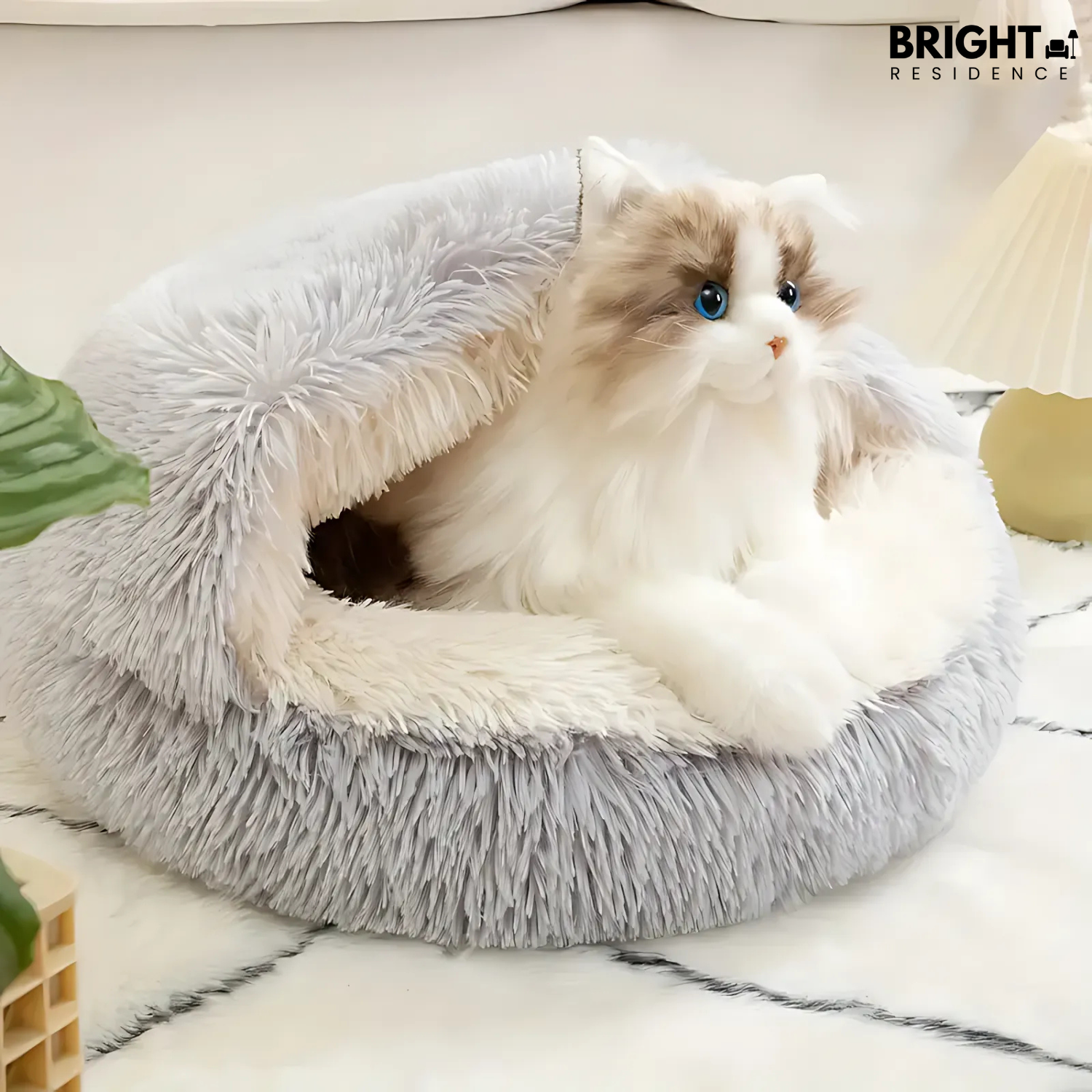 Pet Bed | Removable Machine Washable Cover | Two Sizes | Amber