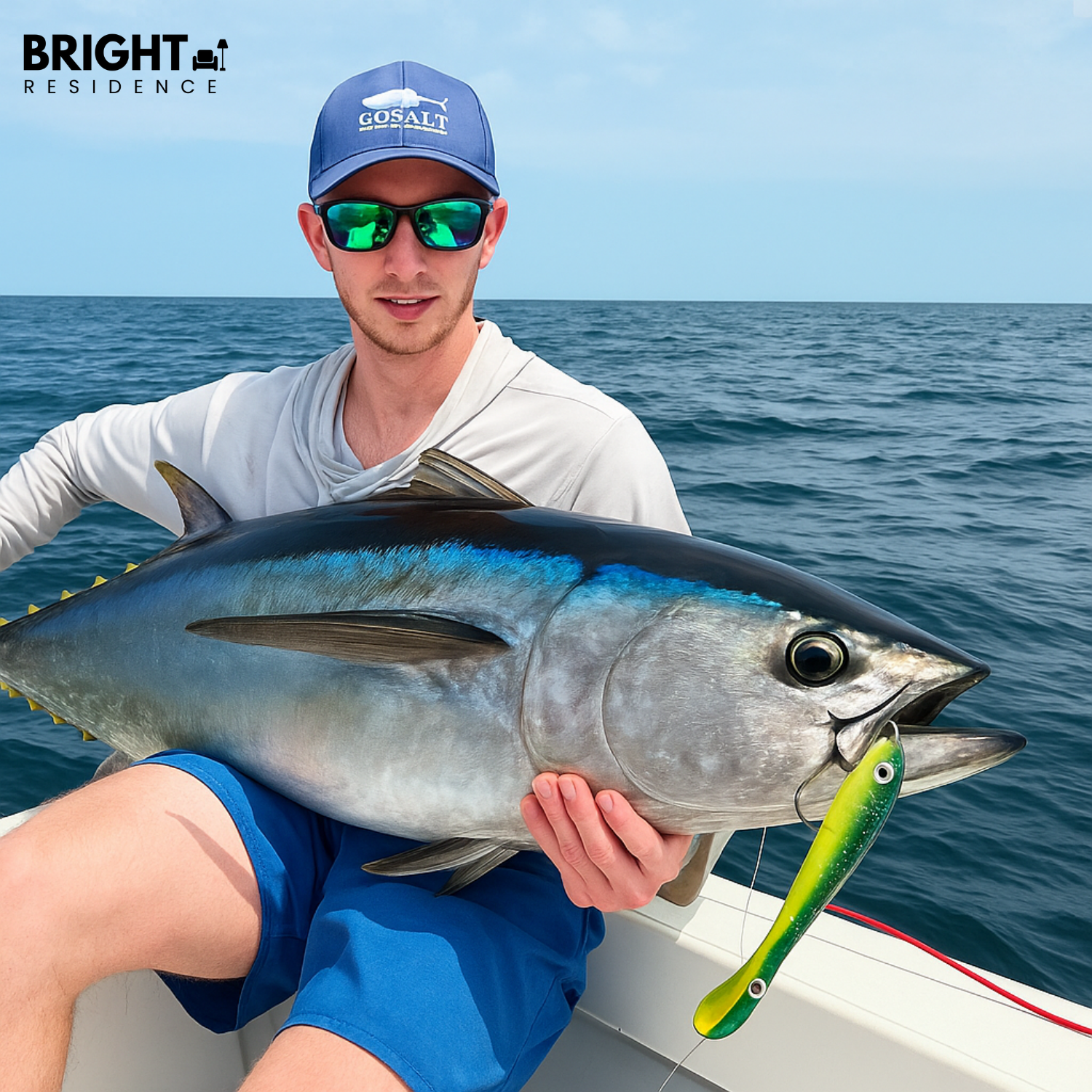 Fishing Lures | Lifelike Paddle Tail | Fresh & Saltwater | Coral