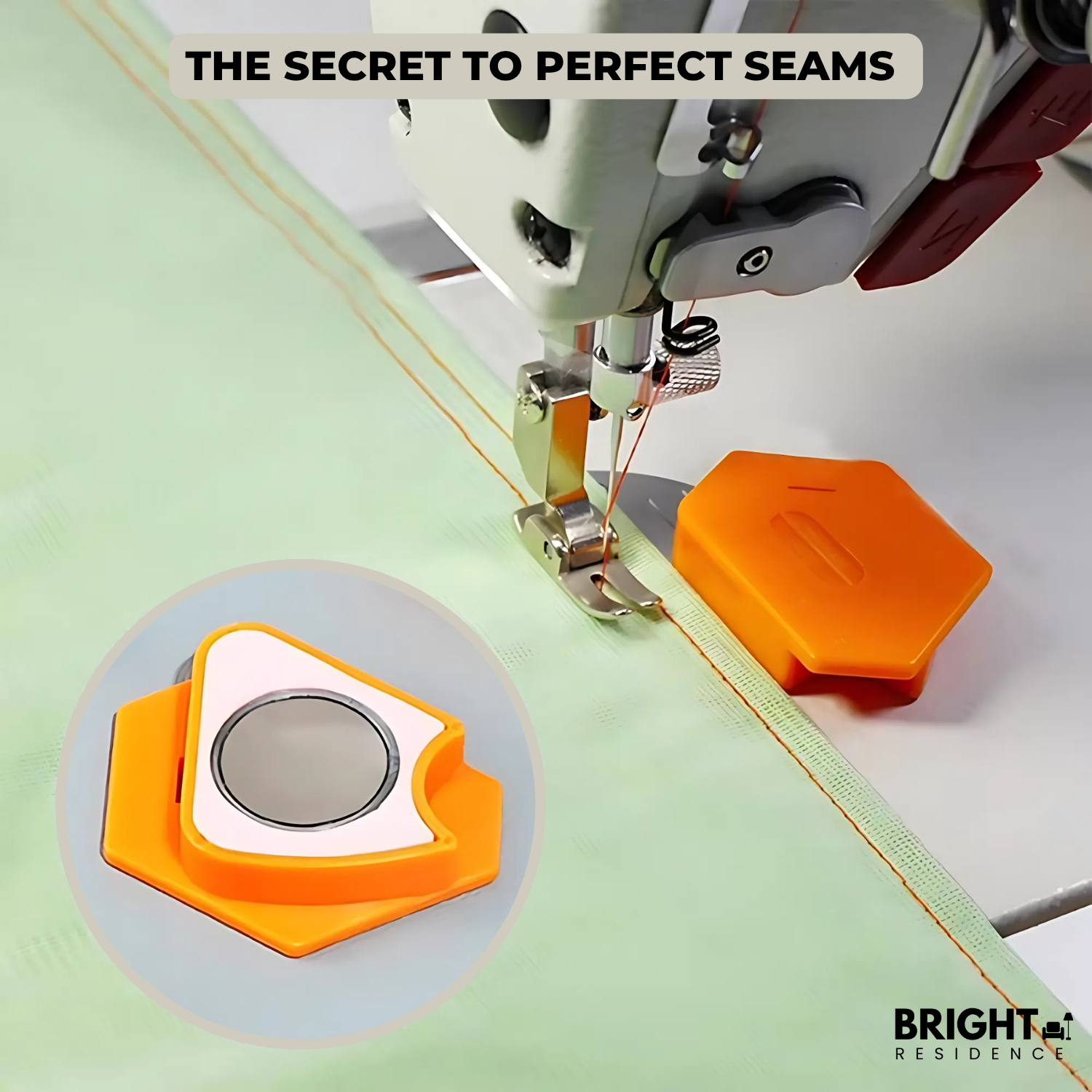 Magnetic Seam Guide | Strong Magnetic Hold | Integrated Measuring Scale | Alder