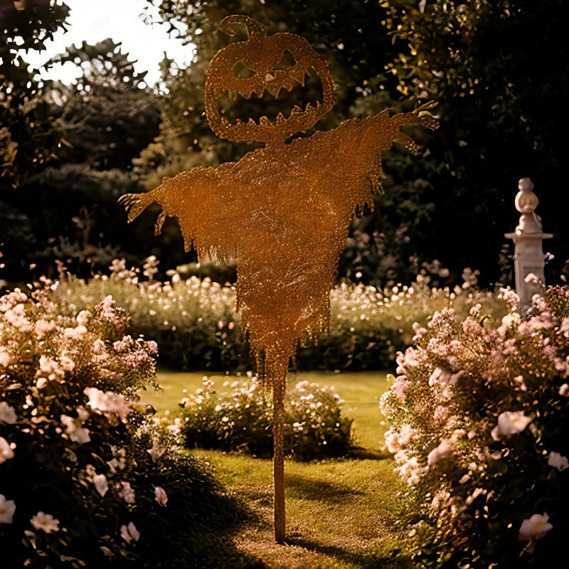 Halloween Yard Decoration | Hand-Forged Iron | Weather Resistant | Warden