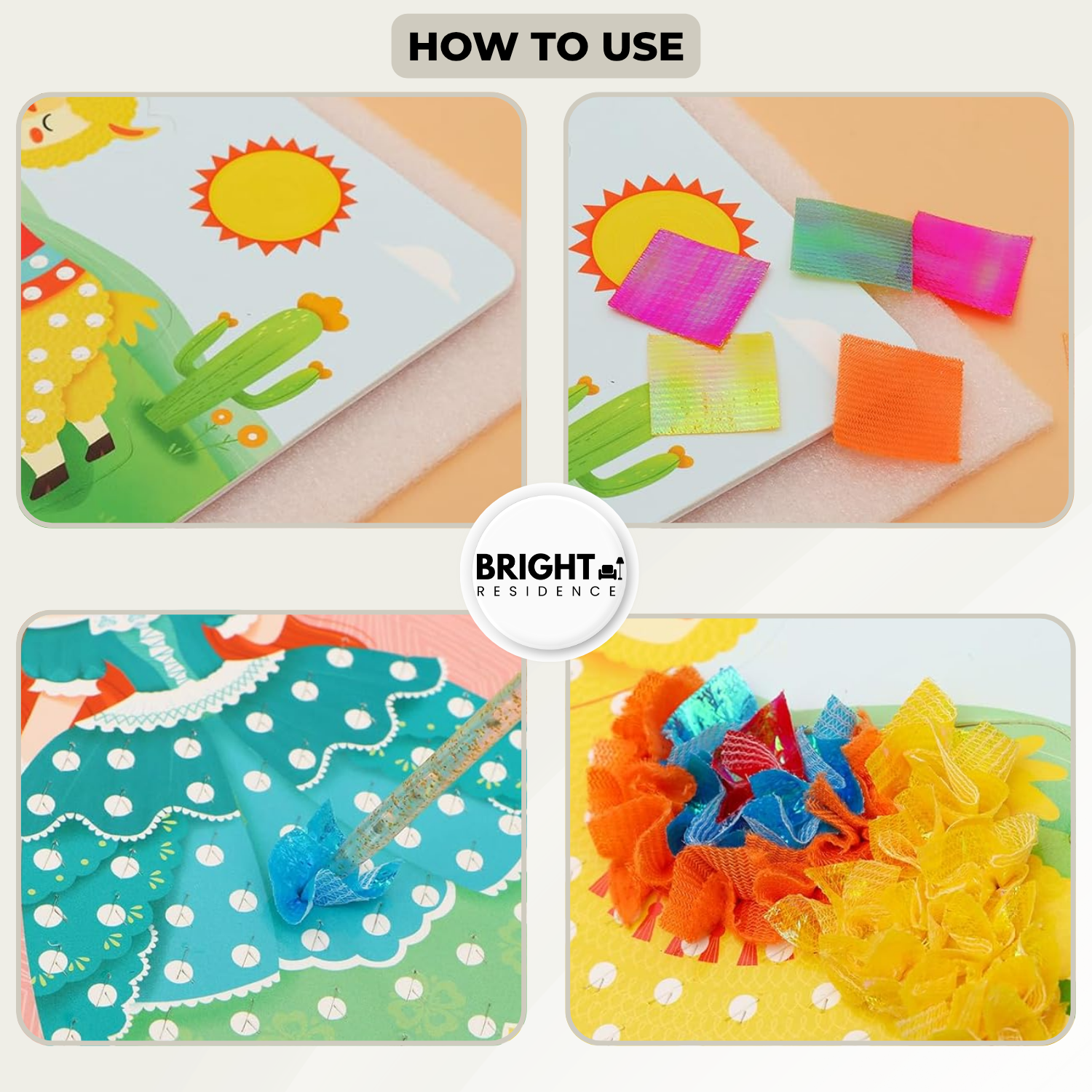 Kids Craft Kit | No Glue or Paint Needed | Ages 3 and Up | Bramwell