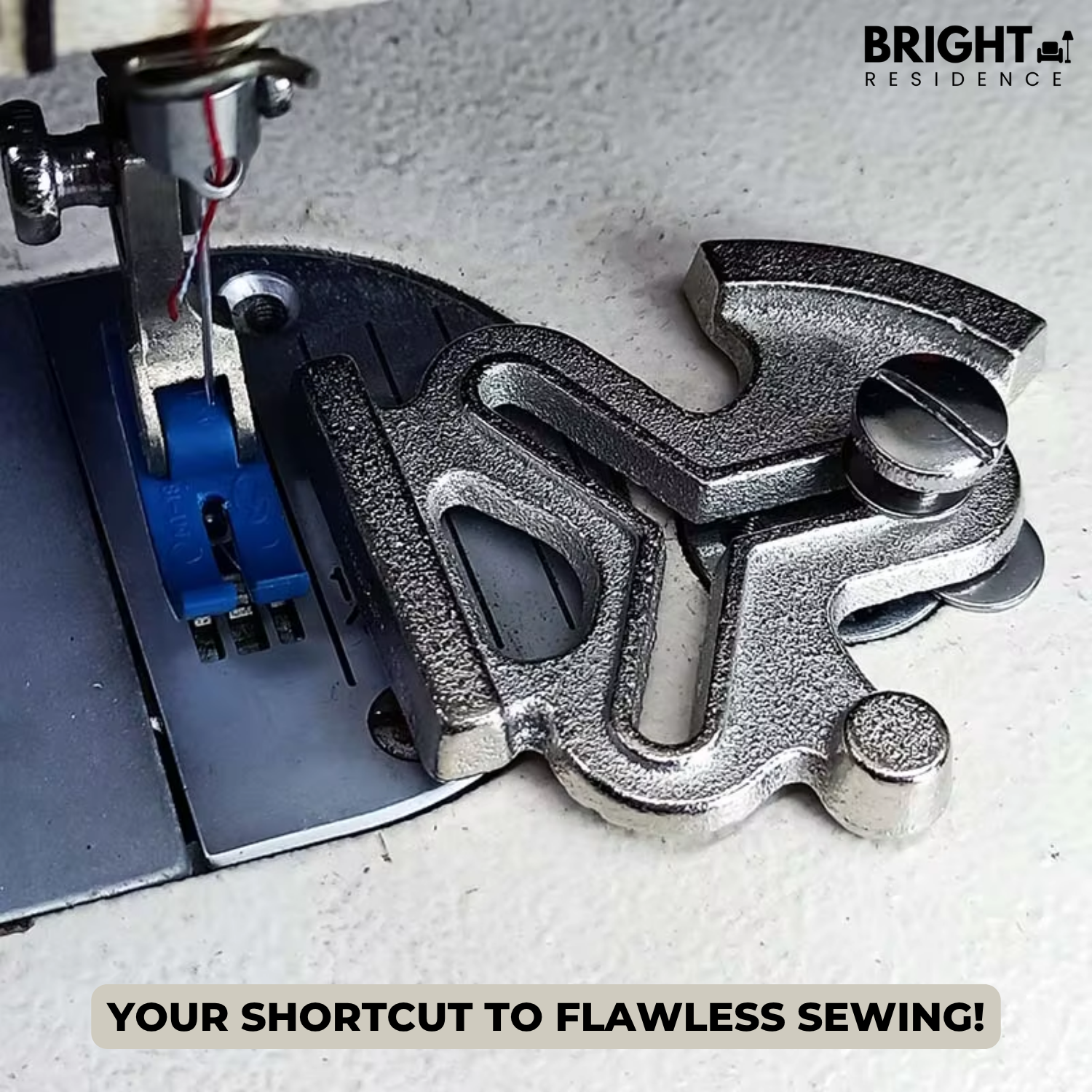 Sewing Seam Guide | Straight and Curved Seams | Fits All Machines | Aurora