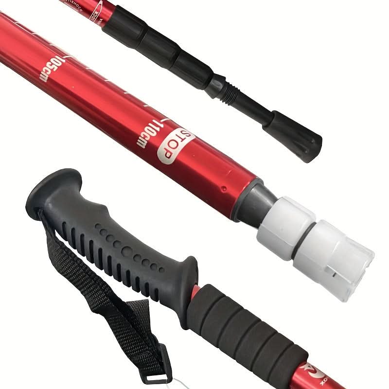 Trekking Pole | 4 Height Levels | Anti-Slip Grip & Six Colors | Pioneer