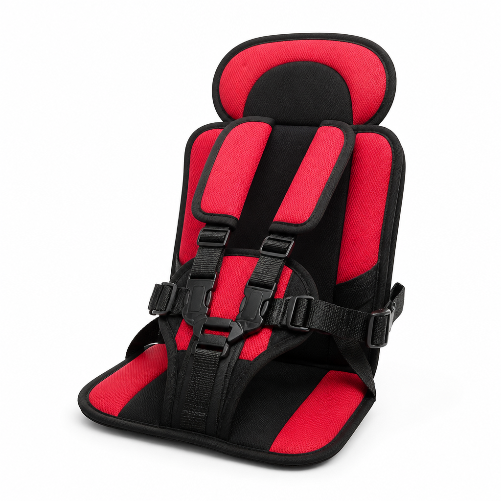 Five-Point Harness Foldable Child Travel Seat (Removable & Washable Cover)