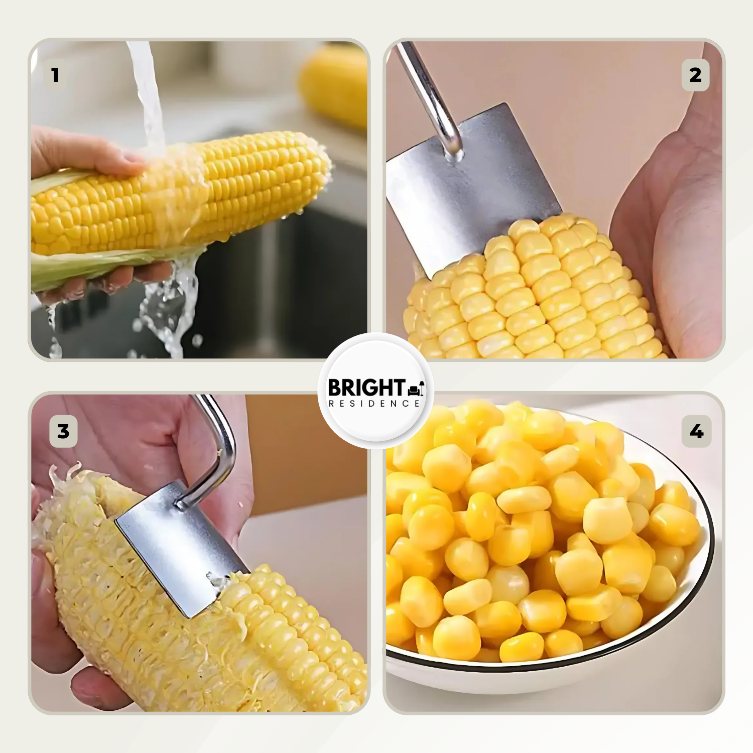 Corn Stripper | Food-Grade Stainless Steel | Dishwasher Safe | Canyon