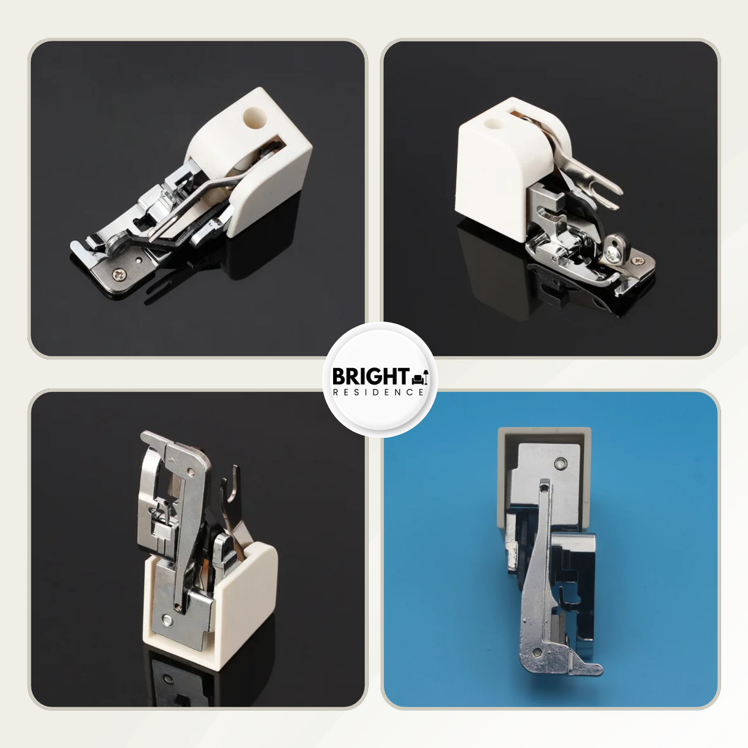 Side Cutter Presser Foot | Trims While You Sew | Fits Low Shank Machines | Flint