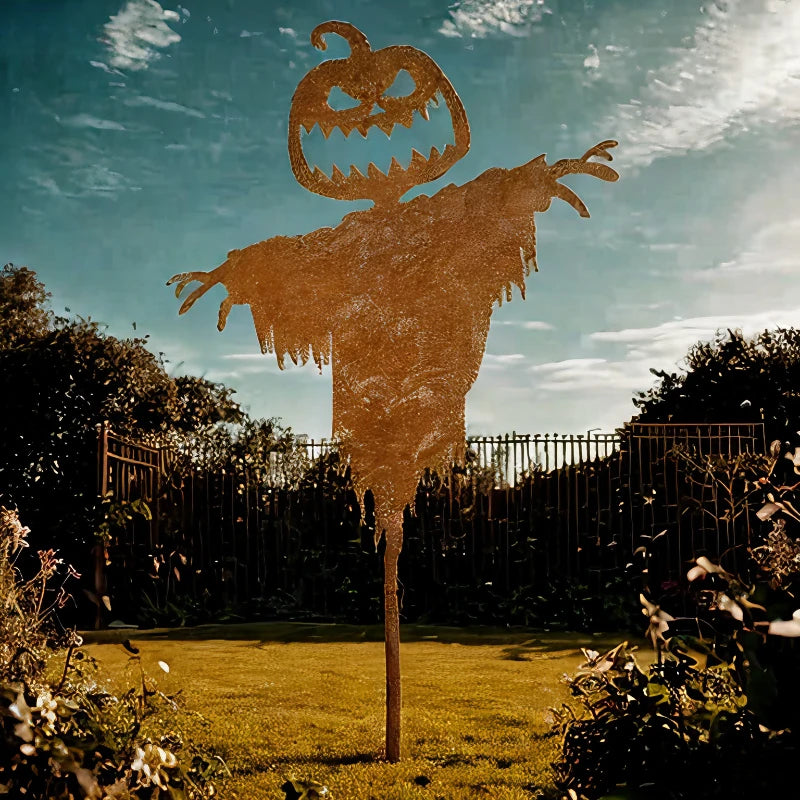 Halloween Yard Decoration | Hand-Forged Iron | Weather Resistant | Warden