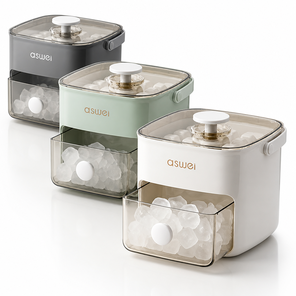Fast Compact & Quiet Countertop Ice Maker